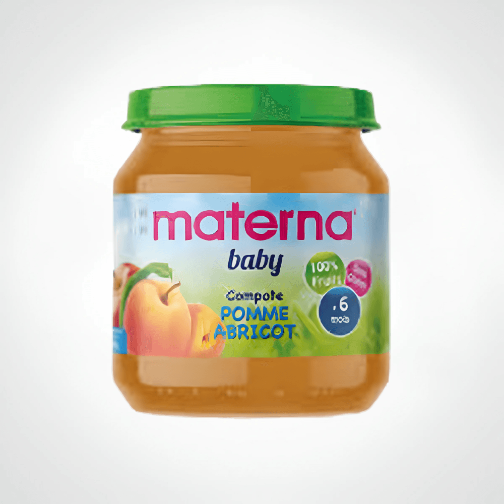 MATERNA COMPOTE POMME ABRICOT 130g