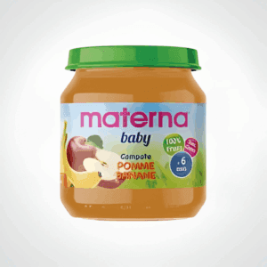 MATERNA COMPOTE POMME BANANE 130g