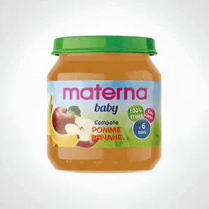 MATERNA COMPOTE POMME BANANE 130g