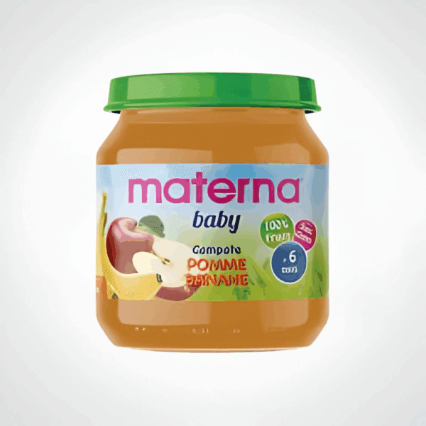 MATERNA COMPOTE POMME BANANE 130g
