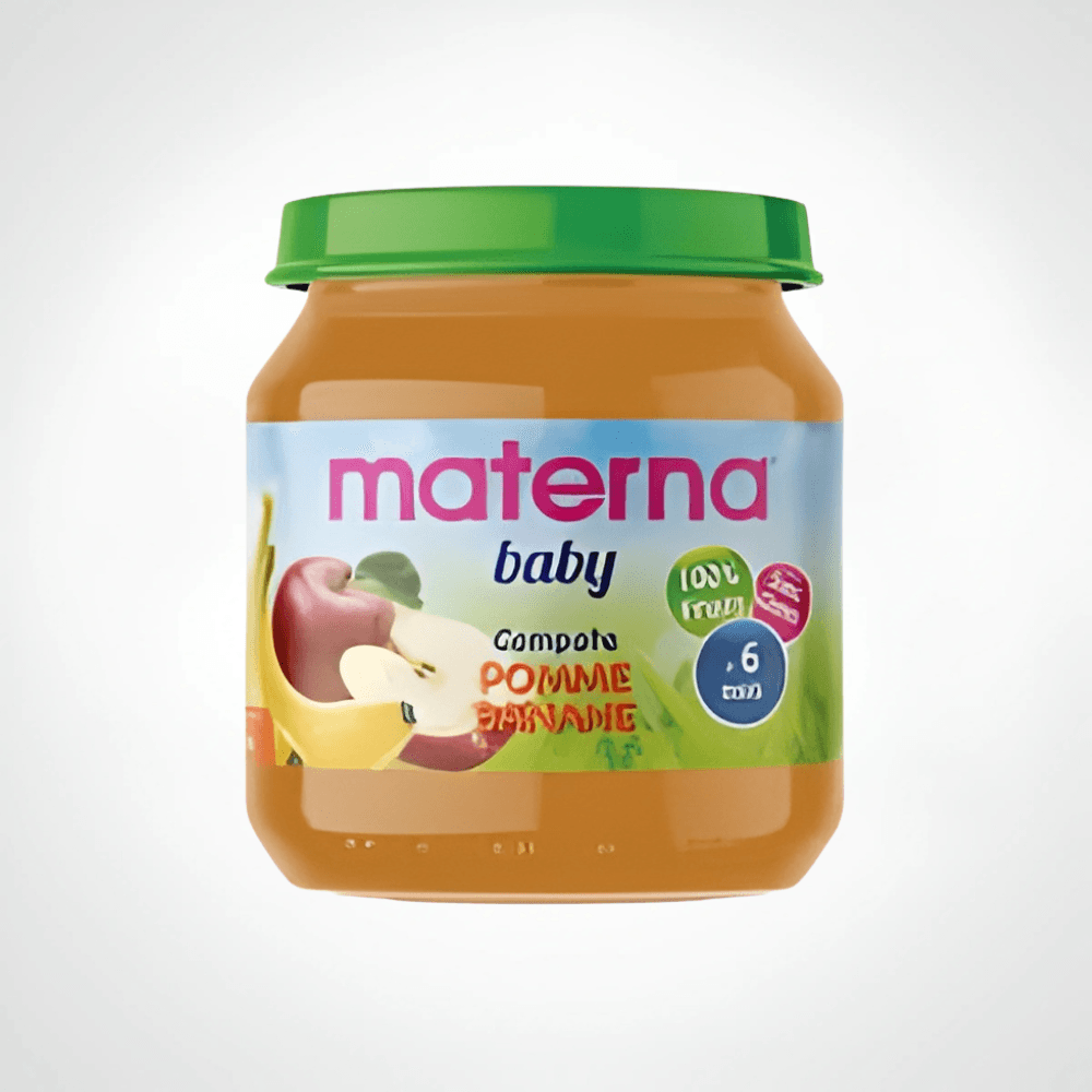 MATERNA COMPOTE POMME BANANE 130g