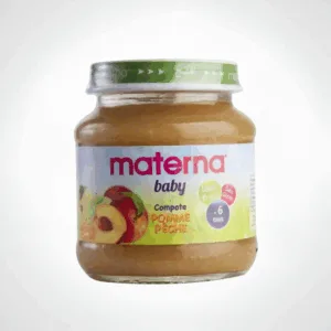 MATERNA COMPOTE POMME PECHE 130g