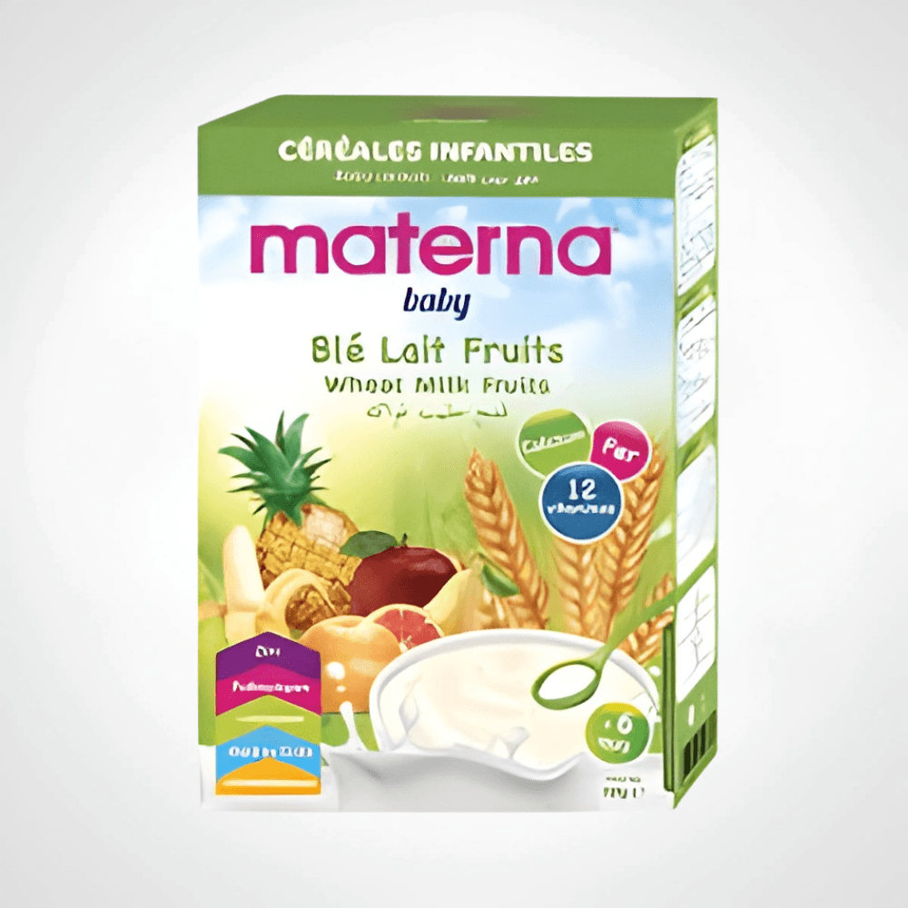 MATERNA Farine Blé Lait 5 Fruits 200g