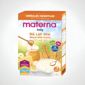 MATERNA Farine Blé Lait Miel 200g
