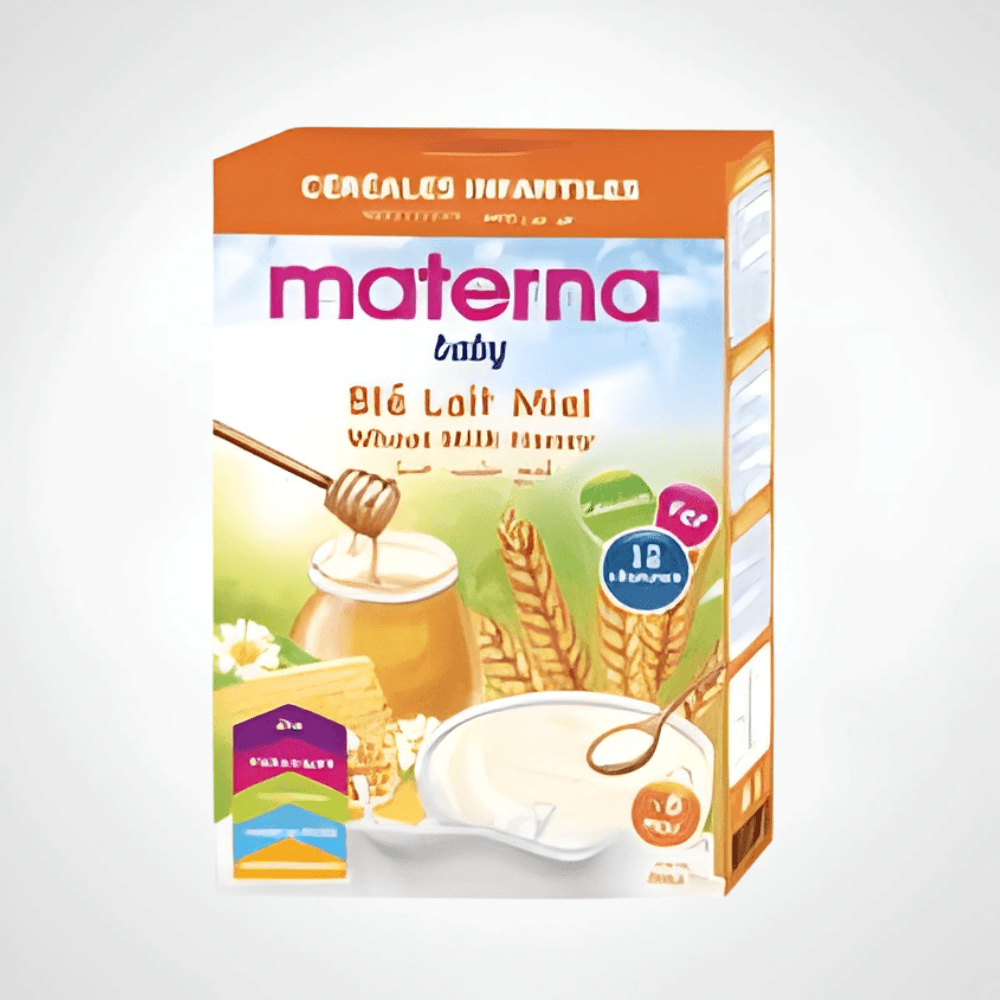MATERNA Farine Blé Lait Miel 200g