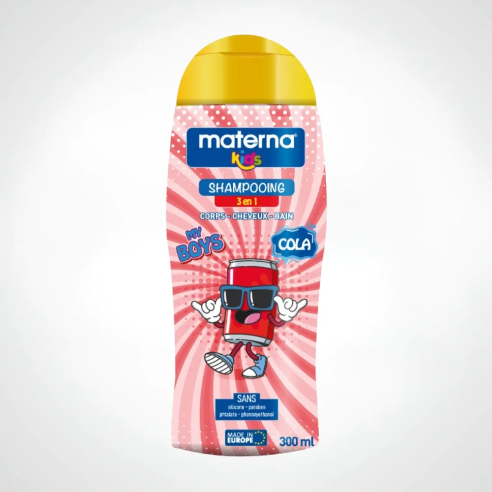 MATERNA KIDS SHAMPOOING 3EN1 BOYS COLA 300ML