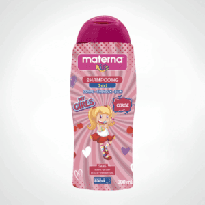 MATERNA KIDS SHAMPOOING 3EN1 GIRLS CERISE 300ML