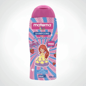 MATERNA KIDS SHAMPOOING 3EN1 GIRLS FRAISE 300ML