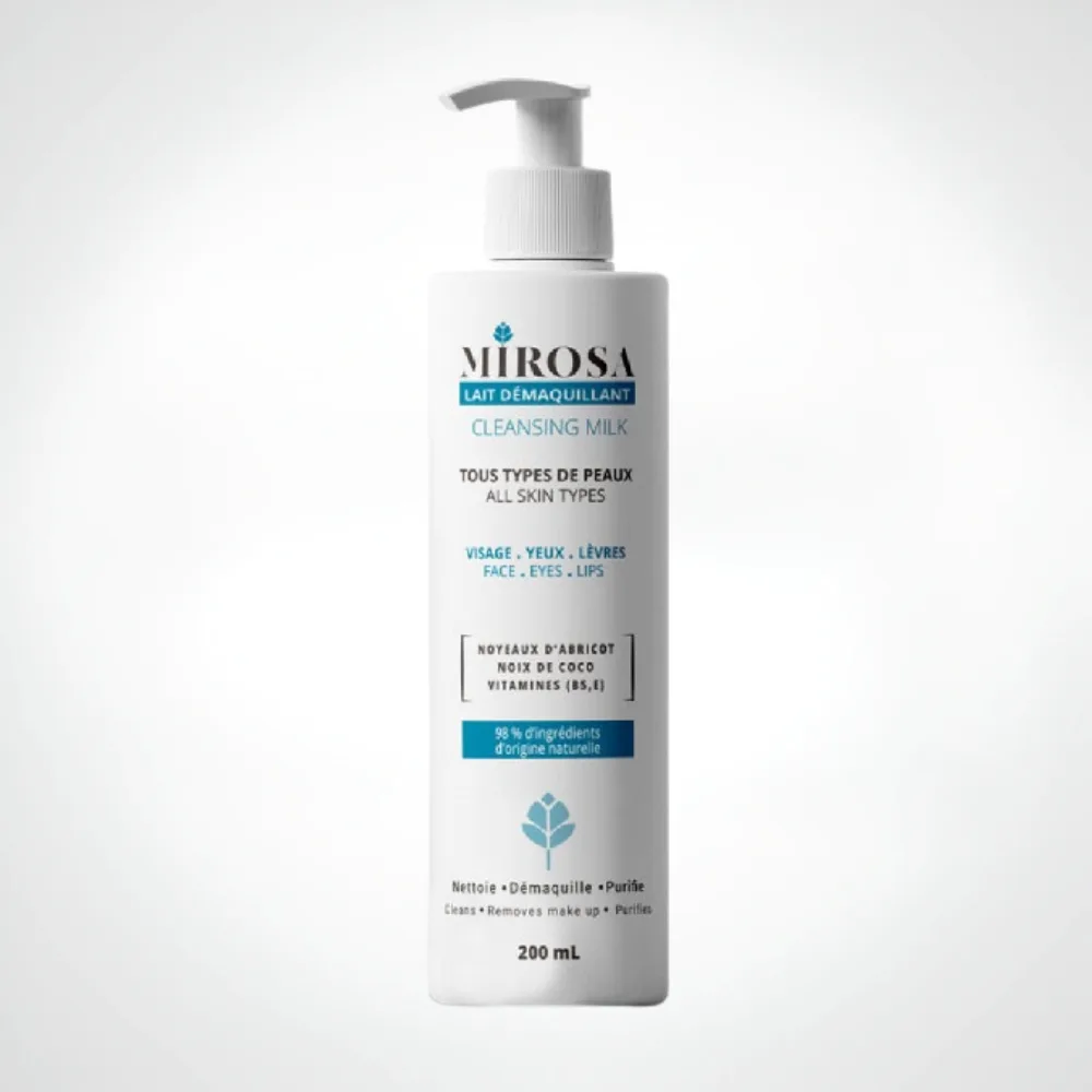 MIROSA LAIT DEMAQUILLANT 200ML
