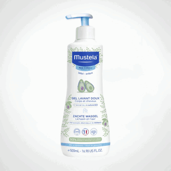 MUSTELA GEL LAVANT DOUX CHEVEUX ET CORPS 500ML