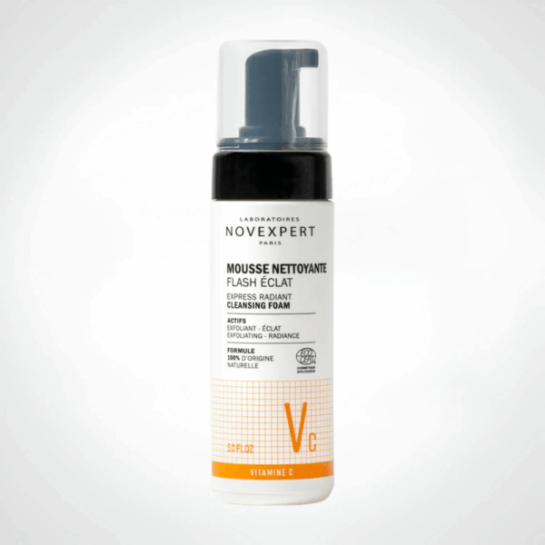 NOVEXPERT MOUSSE NETTOYANTE FLASH ECLAT VIT C 150ML
