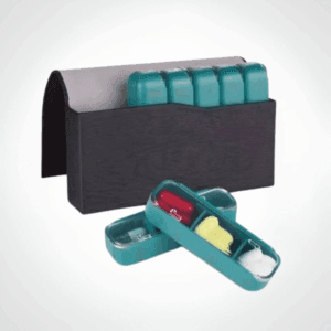 ANYCARE Pilulier Marron Semaine