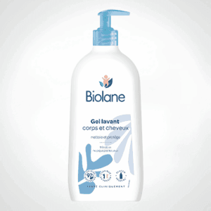 BIOLANE GEL LAVANT CORPS CHEVEUX 750ML