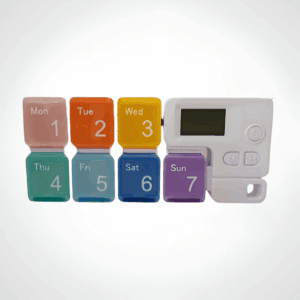 EDOSO Pilulier Semaine avec Alarme