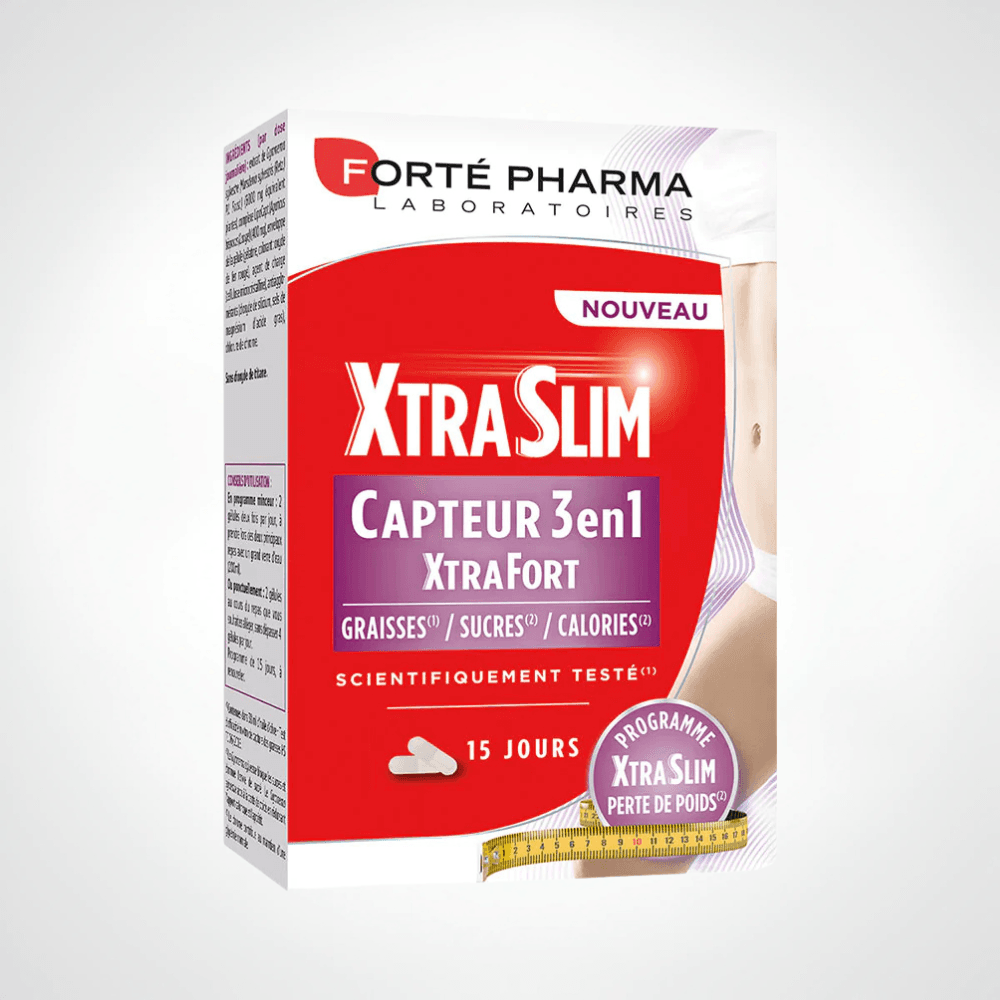 FORTE PHARMA XTRASLIM CAPTEUR 3 EN 1 60 GELULES