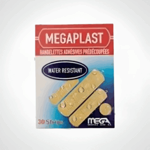 MEGAPLAST BAND ADHESIVE STRIPS B/30