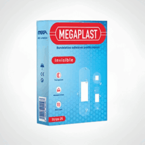 MEGAPLAST STRIPS INVISIBLE B10 19*72MM