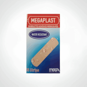 MEGAPLAST STRIPS WATER RESISTANT 19*72 B/15