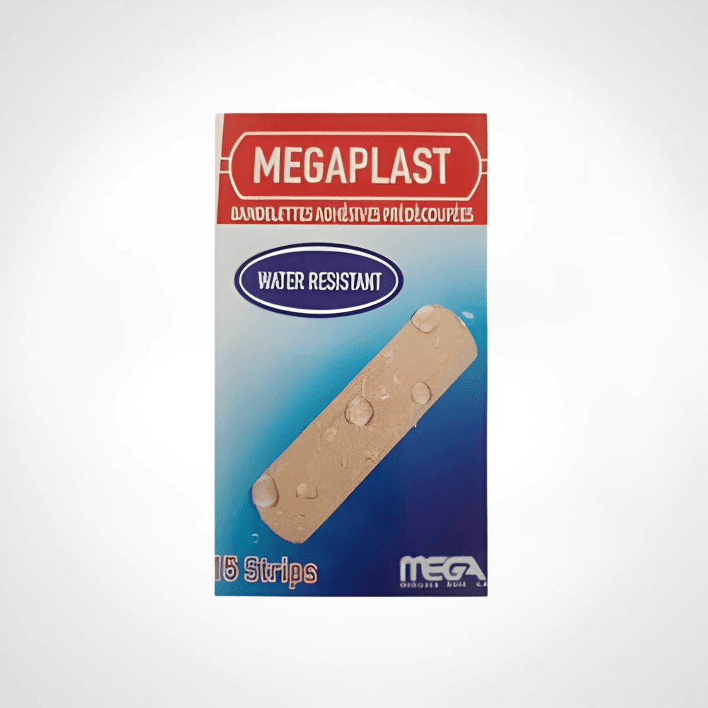 MEGAPLAST STRIPS WATER RESISTANT 19*72 B/15