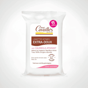 ROGE CAVAILLES LINGETTES INTIME EXTRA DOUCES 15 PIECES