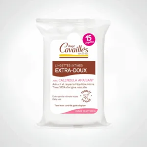 ROGE CAVAILLES LINGETTES INTIME EXTRA DOUCES 15 PIECES