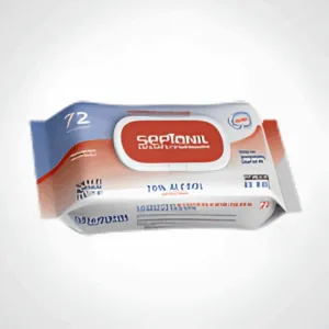 SEPTANIL LINGETTES HYDROALCOOLIQUE 70% ALCOOL B/72