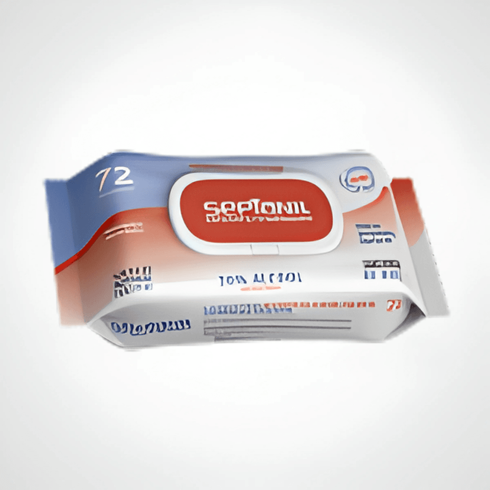 SEPTANIL LINGETTES HYDROALCOOLIQUE 70% ALCOOL B/72