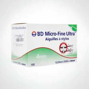BD MICRO FINE PLUS AIGUILLES POUR STYLO 4MM B/100