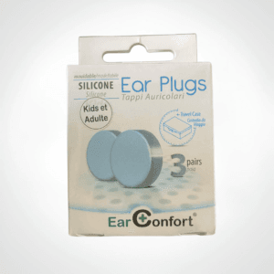 BOUCHON D'OREILLE SILICONE 3 PAIRS