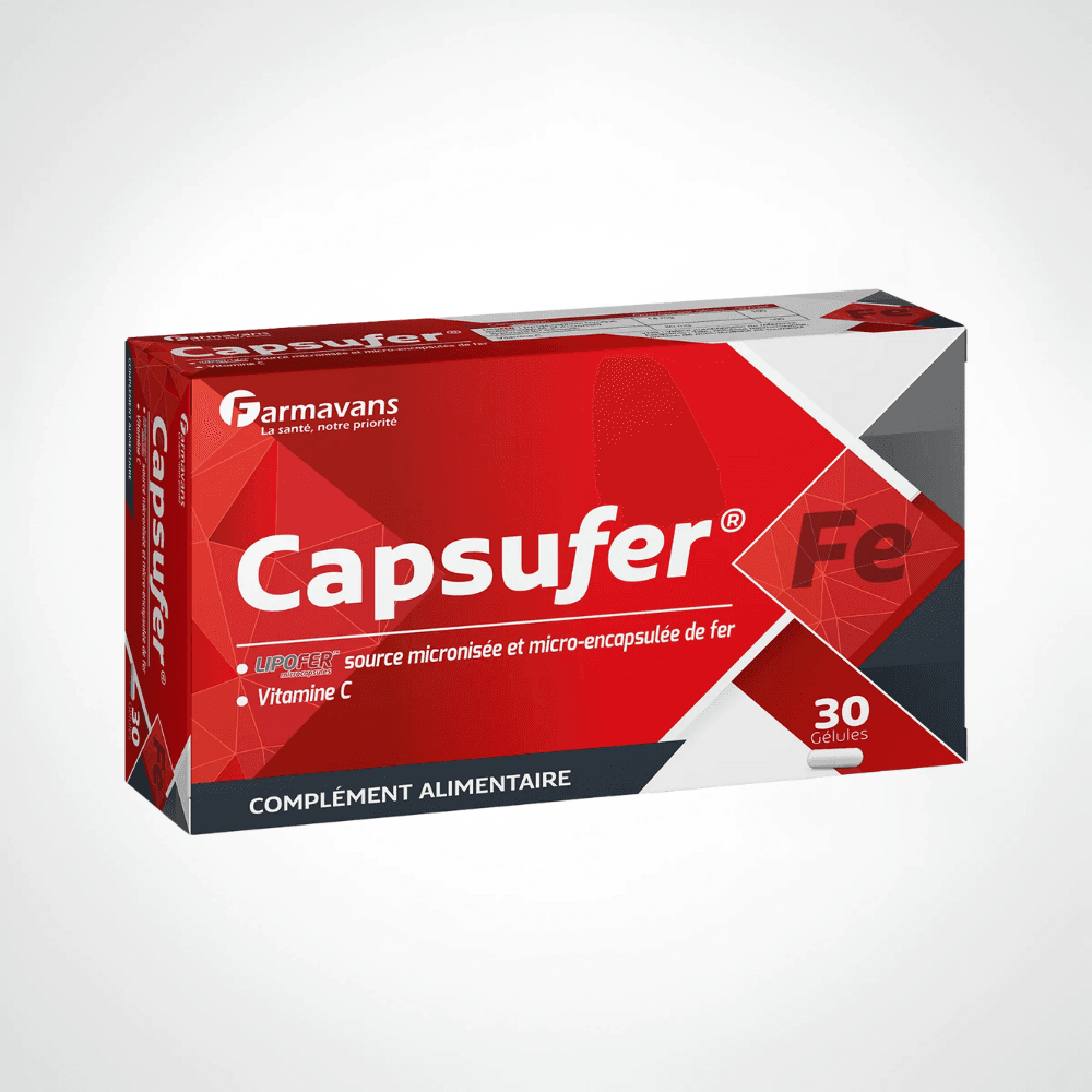 CAPSUFER FER VIT C 30 GELULES