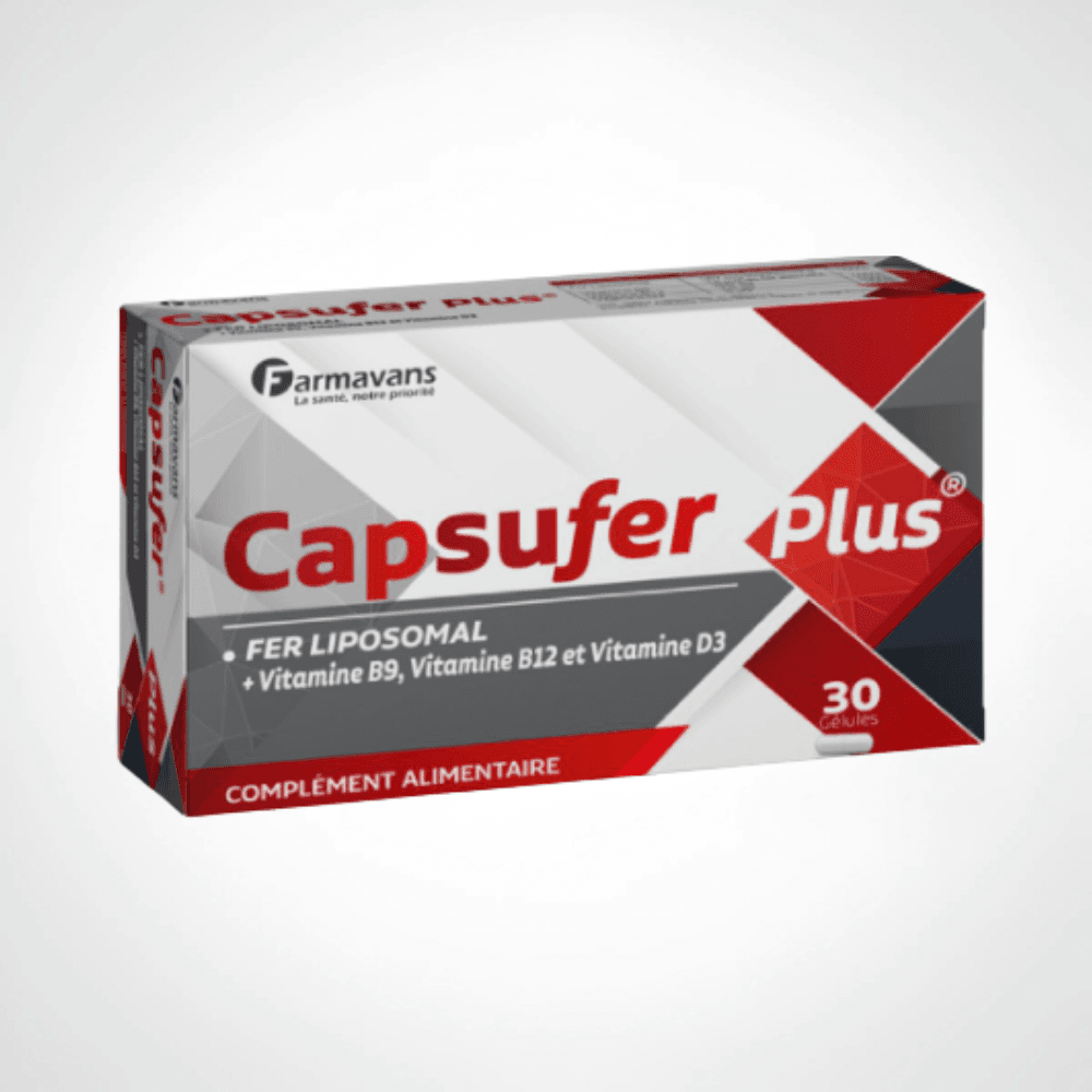 CAPSUFER PLUS FER LIPOSOMAL 30 GELULES