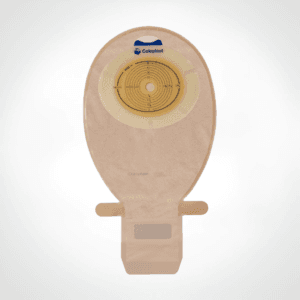 COLOPLAST SENSURA 1 PIECE OPEN OPAQUE 10/76MM