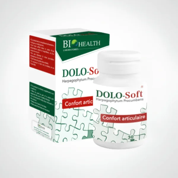 DOLO SOFT BIOHEALTH 30 GELULES | MED-COAST Tunisie