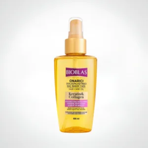 BIOBLAS HUILE REPARATRICE CAPILLAIRE KERATIN COLLAGEN 100ML