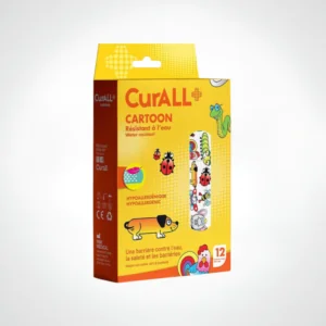 CURALL CARTOON PANSEMENT ENFANTS B/12