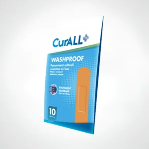 CURALL WASHPROOF STRIPS ADHESIVE B/10