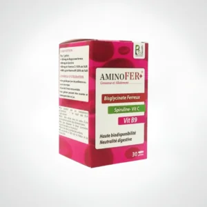 AMINOFER+ BISGLYCINATE FER 30 GELULES
