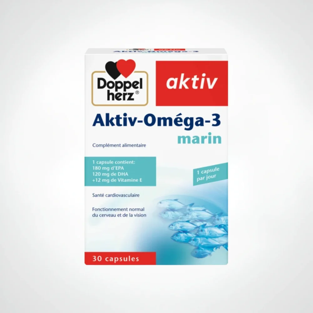 Aktiv Oméga 3 DOPPELHERZ 30 capsules