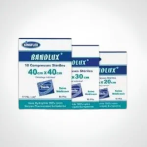 BANDLUX COMPRESSES STERILES 30*30CM