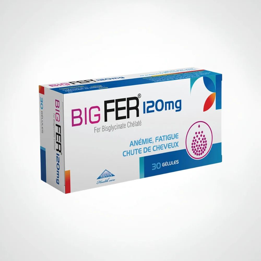 BIG FER 120MG 30 GELULES