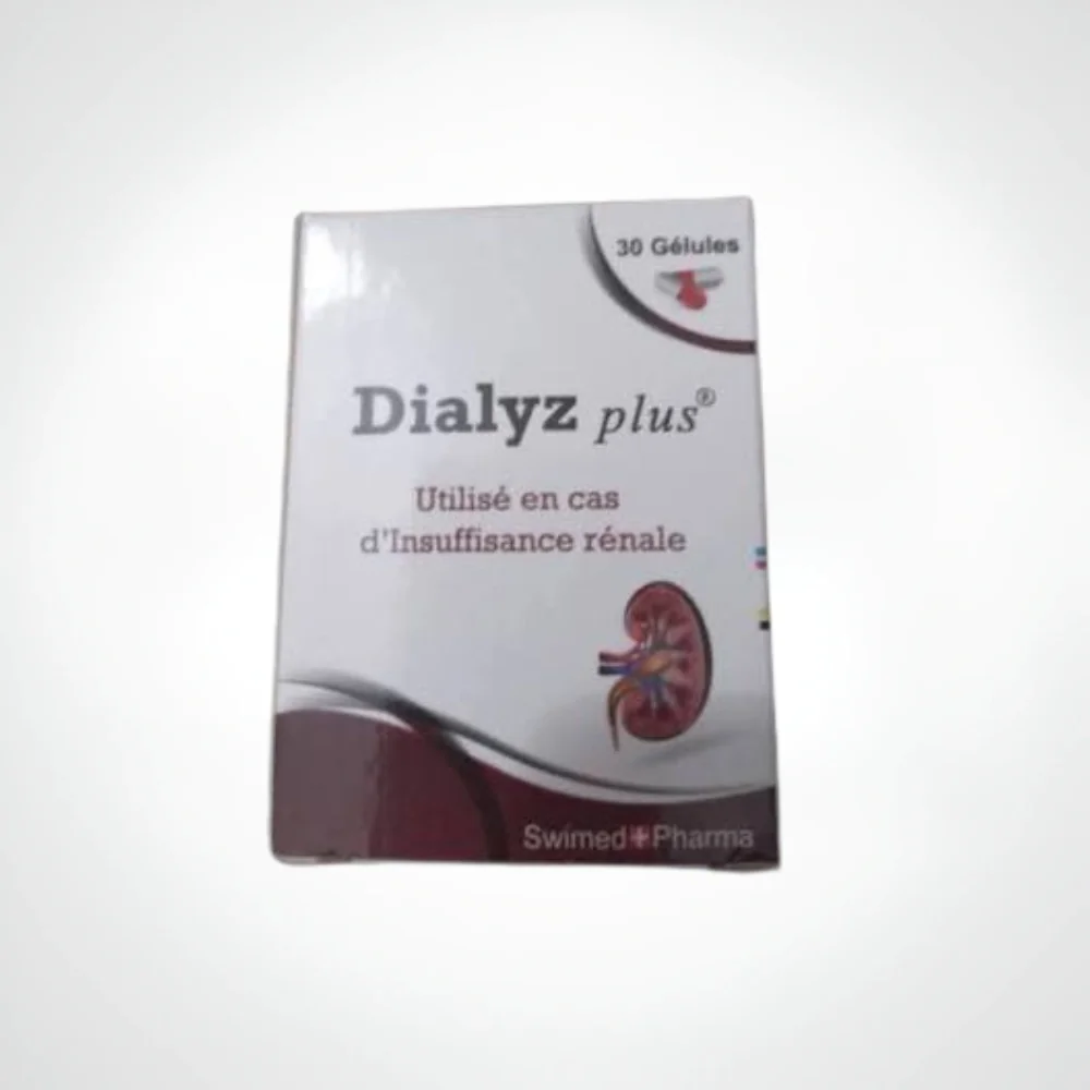 DIALYZ PLUS 30 GELULES 500MG