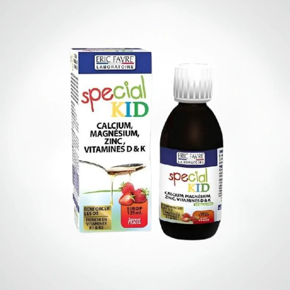ERIC FAVRE SPECIAL KID CALCIUM+MAGNESIUM+ZINC SIROP 125ML