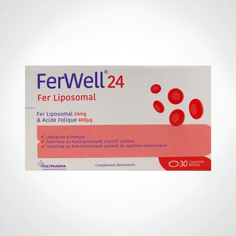 FERWELL 24 FER LIPOSOMAL 30 CAPSULES