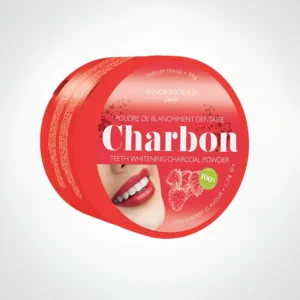 POUDRE DE BLANCHIMENT AU CHARBON FRAISE 50GR INNOVATOUCH