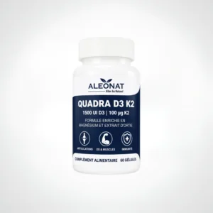 QUADRA D3 K2 60 GELULES ALEONAT