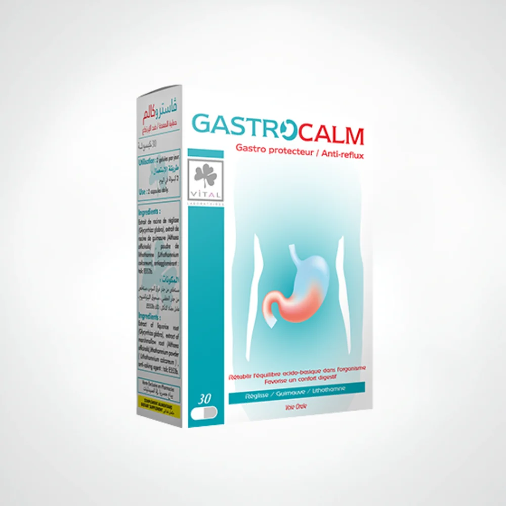 GASTROCALM 30 GELULES VITAL